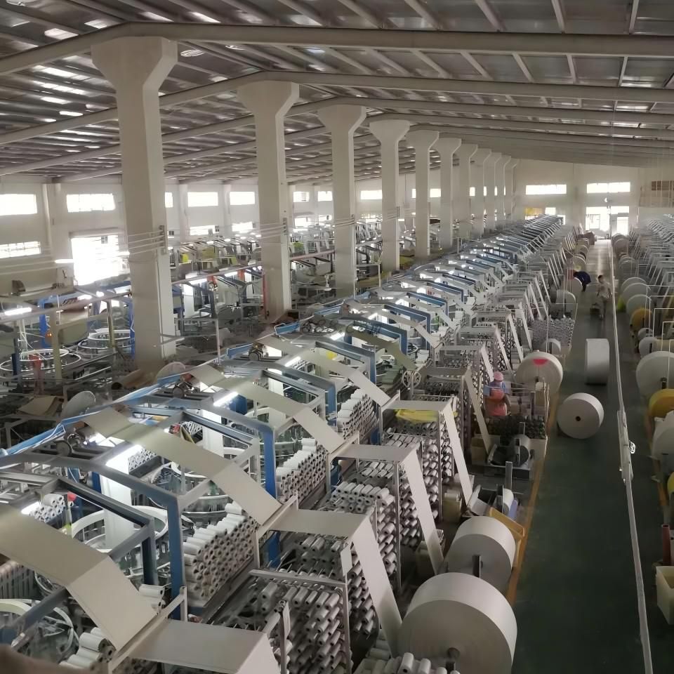 吨袋工厂织布车间